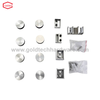Sistema de puerta de ducha deslizante de acero inoxidable de dos puertas SSDK009
