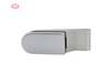 Bisagra de aluminio para puerta de vidrio de oficina de estudio con pivote de marco