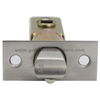 Pestillo de privacidad tubular B322 con respaldo ajustable de 60 mm a 70 mm con perno de acero inoxidable