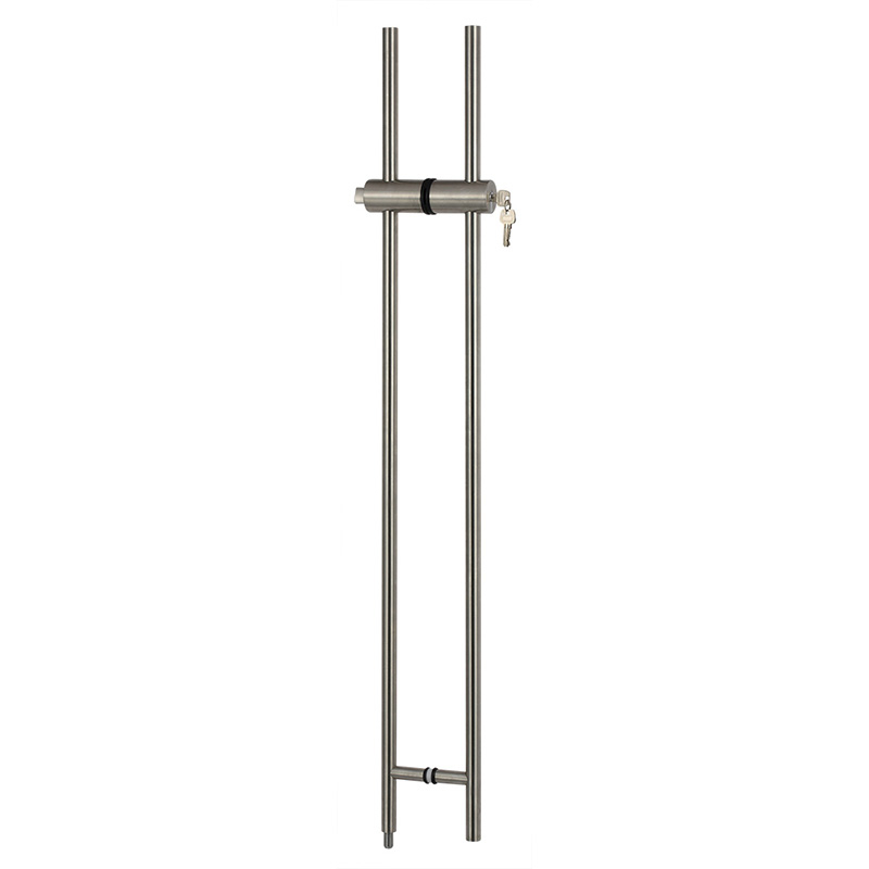 Manillón con cerradura de acero inoxidable B505