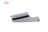 Bisagra de aluminio para puerta de vidrio de oficina de estudio con pivote de marco
