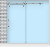 Sistema de herrajes para puertas correderas I101