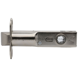 Pestillo de puerta de privacidad tubular con respaldo de 28 grados y 70 mm B313