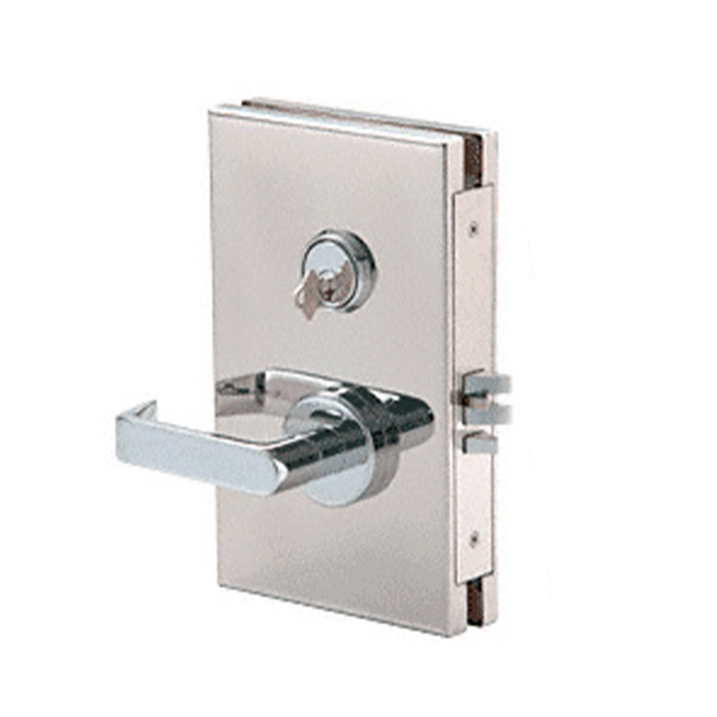 Hardware de la puerta de vidrio de oficina 6 "x 10 " Lock central del aula