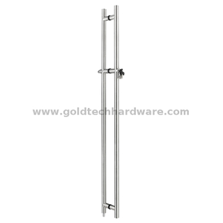 Cerradura de puerta de acero inoxidable con tirador B502