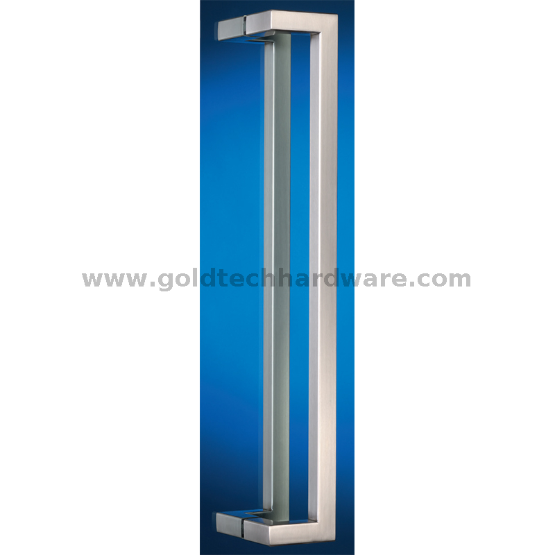 Tirador de puerta de vidrio de acero inoxidable al por mayor de fábrica