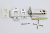 Pestillo de puerta de privacidad tubular con respaldo de 60 grados y 70 mm B303 con perno de latón