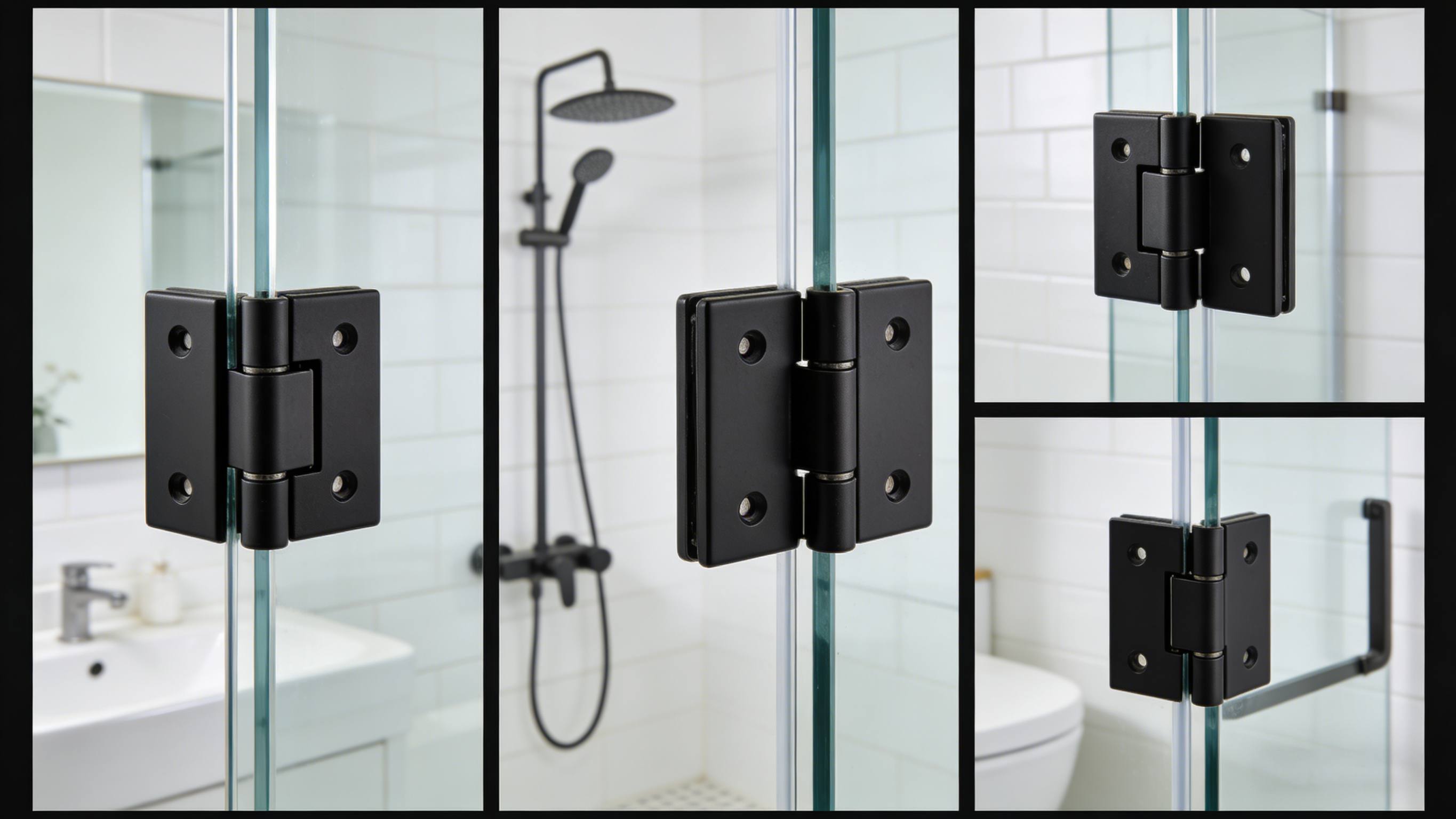 ¿Cómo ajustar una bisagra de ducha con cierre positivo?