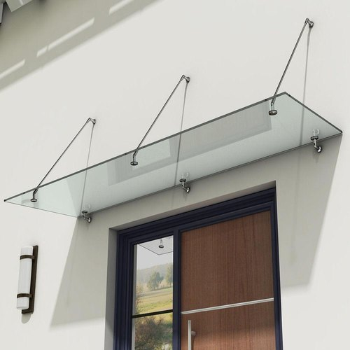 Marquesina de vidrio de acero inoxidable P200 